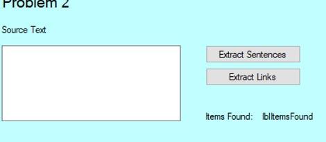 to break apart an input string to facilitate extraction of target information.