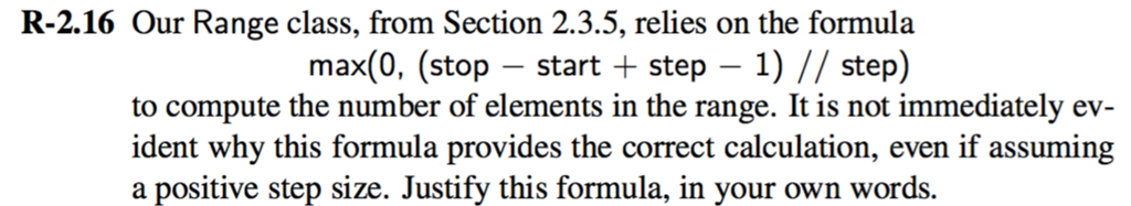section info, please see book here https://github.comghialunhaiha/books/blob/master/programming%20books/Java/Data%20Structures%20and%20Algorithms%20in%20Java%2C%206th%20Edition.pdf R-2.13 Exercise R-2.12 asks for