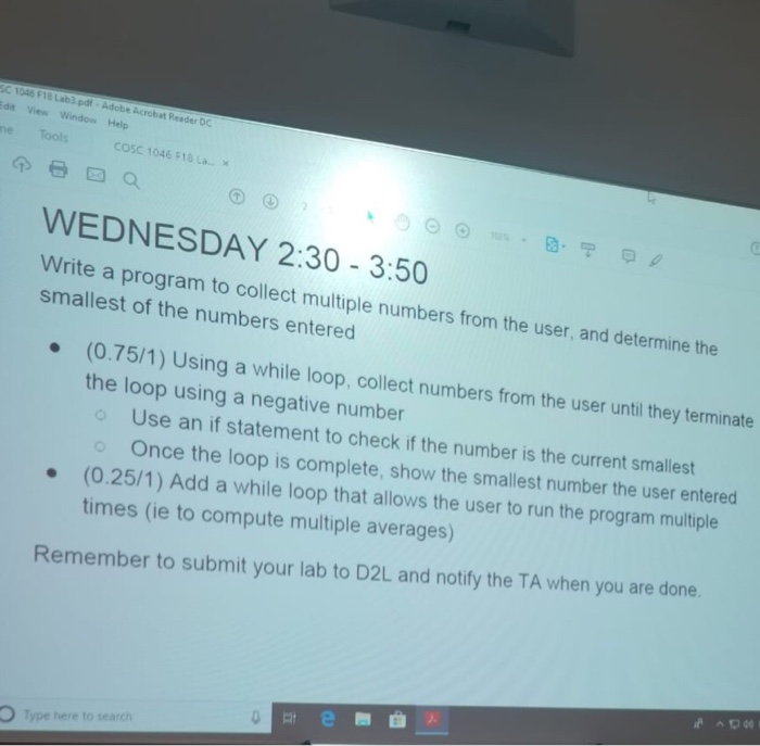  The program needs to be done in Java Language. SC 1046