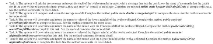  . Task 1: The system will ask the user to enter