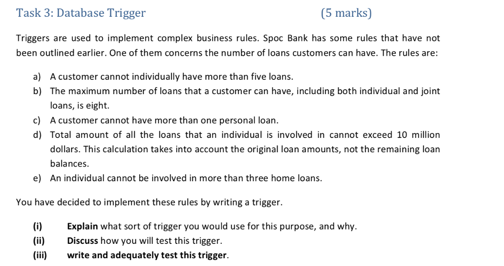 Customer Custom erID VARCHAR (10) CustomerName VARCHAR(45) Custom erAddress VARCHAR(45) Custom eContacNo