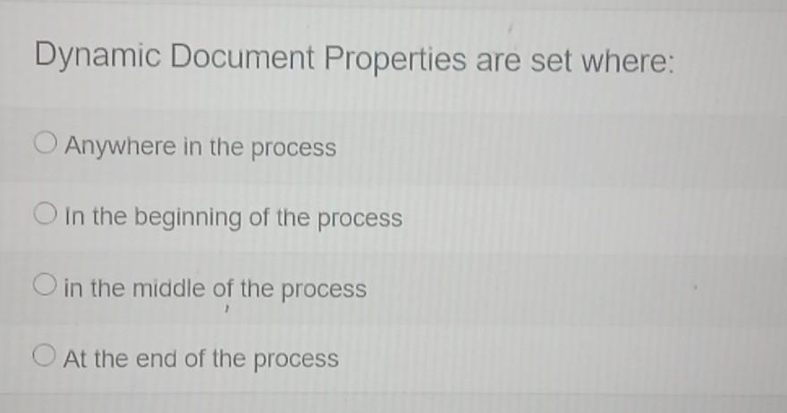 you don't have all the data you need for your destination profile.