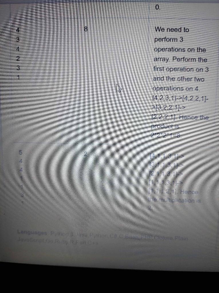 element Arr[i] If Arr[i] is 0 it remains 0 otherwise subtract one