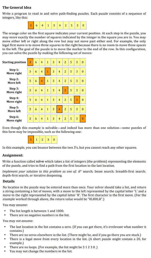 The begining is an example, and the assignment is written below. Please