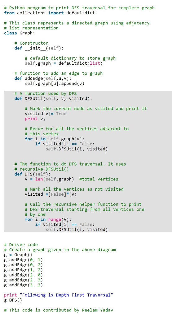 incorporate notes in the program. Like what is happening and why you