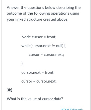 Node class code is shown (partially): public class Node [ public int
