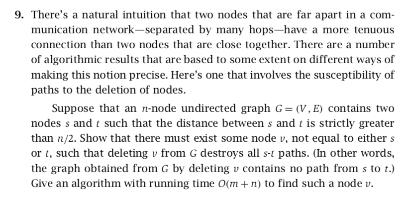 9 in Chapter 3. Use the BFS algorithm as the base of