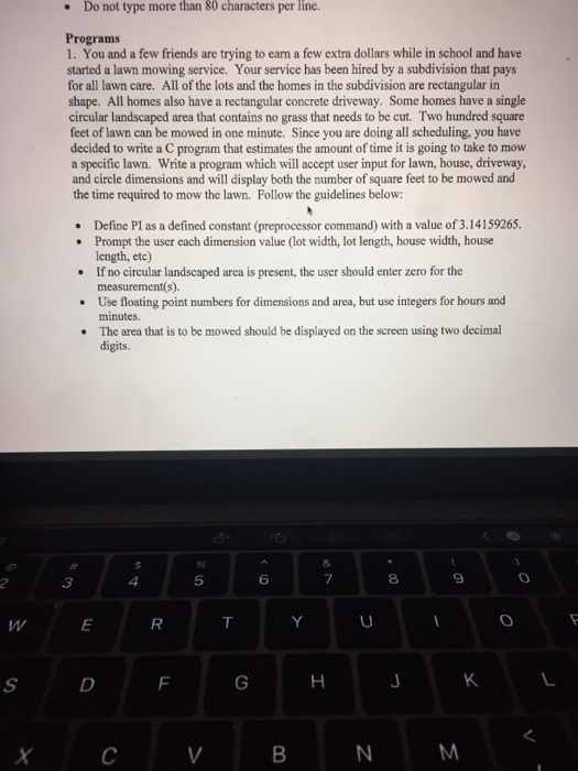  Cloud you please write it with C program.(Visual studio) Thanks Do