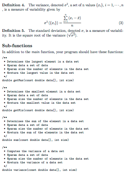 1-D Arrays, Using 1-D Arrays as Formal Parameters, and More on Modular