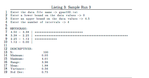 In this project, yu l write a program consisting of several functions.
