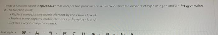 c++ please write a function called "ReplaceALL" that accepts two parameters: a