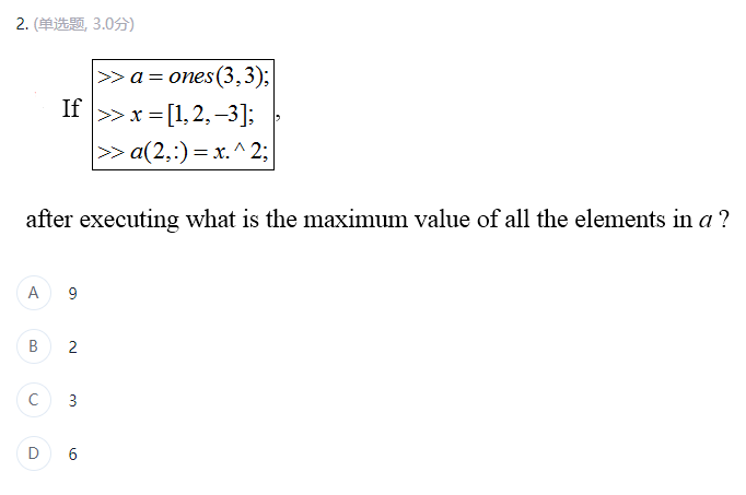 Please help me with Matlab code, all questions please 2. , 3.0)