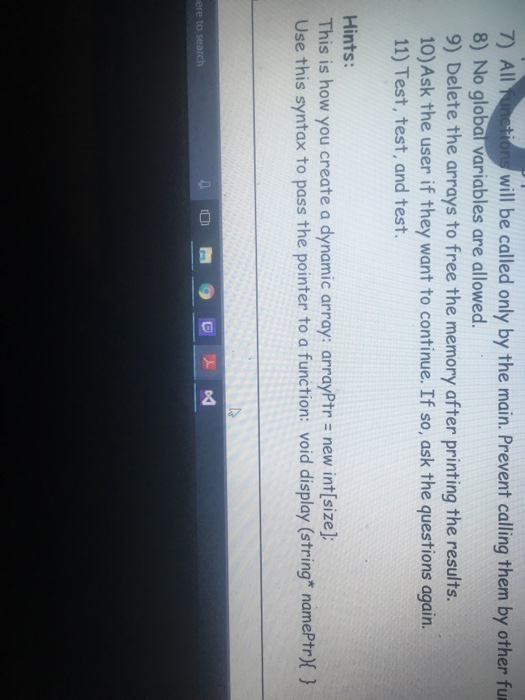 a contest. Ask the user for the number of contestants. Create two