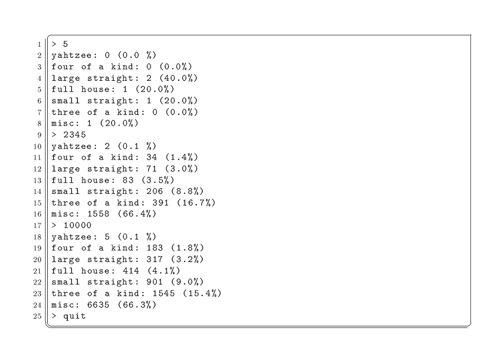 those dice to make certain combinations. (see picture for full description). DO