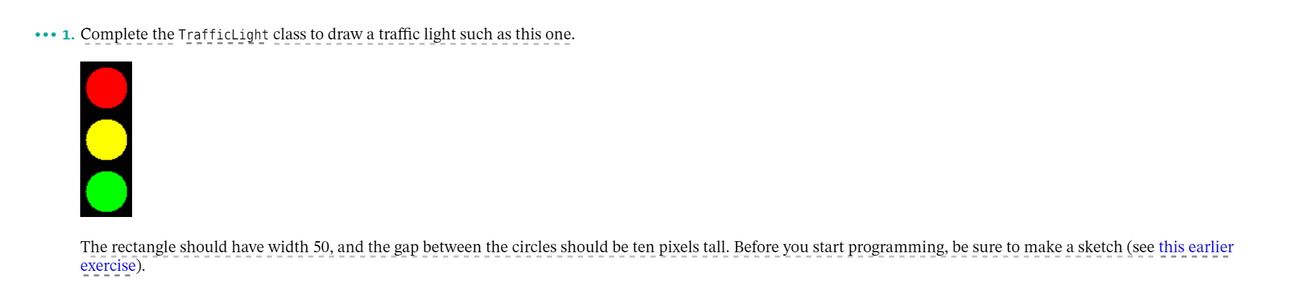 I have a question about Java. This is "earlier exercise" Please help