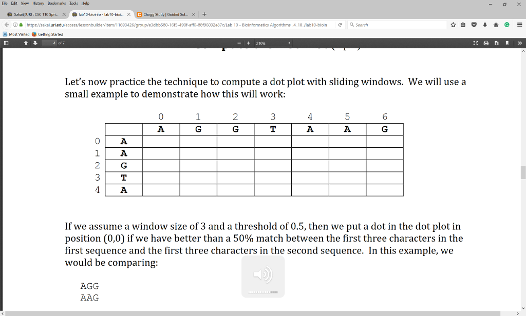 Answer the following questions regarding Computing the Dot Plot. Please answer