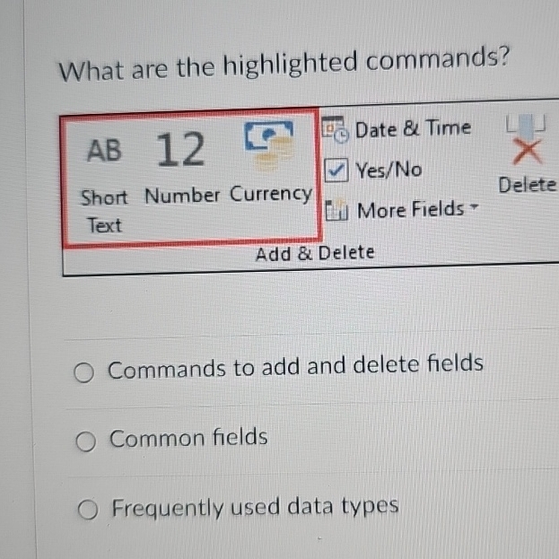  What are the highlighted commands? \table[[\table[[AB,12]]],[Short Number Currency],[Text]] Commands to add