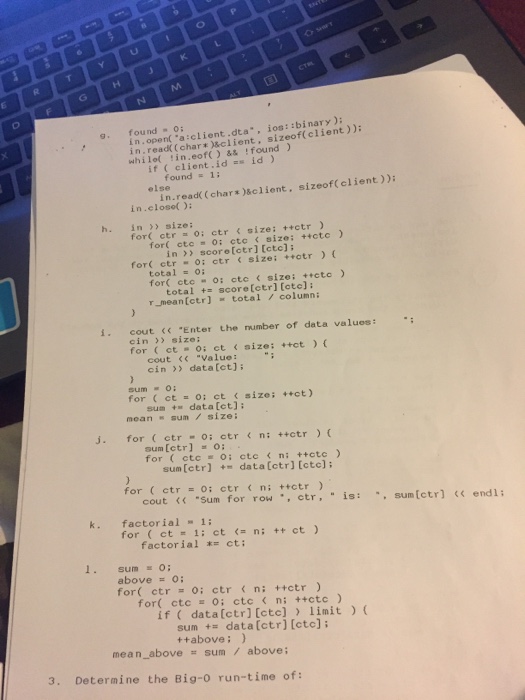 it to me. Please do all of them. For all the questions