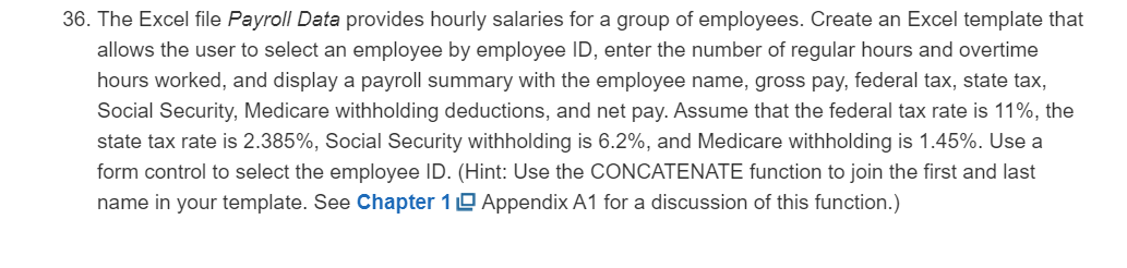Payroll Data 2 3 Employee ID First Name Last Name Hourly Rate