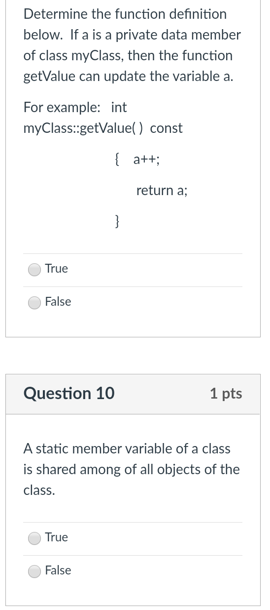 points to he first element in the array num. int num[5] =