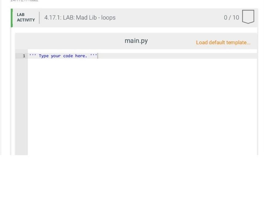 Listen, Mr. Jones, calm down. the output is: 21 Note: Account for