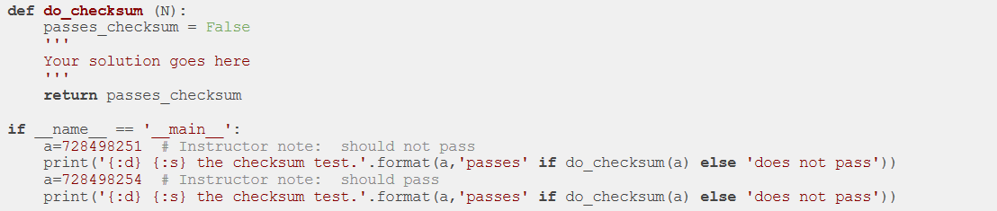 security numbers. Because they are so often typed in by humans, their