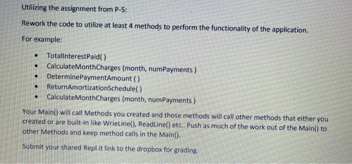 15 1/Declare variables double loanAmount; double rate, term, paymentAmount, monthInterest, principal, balance,