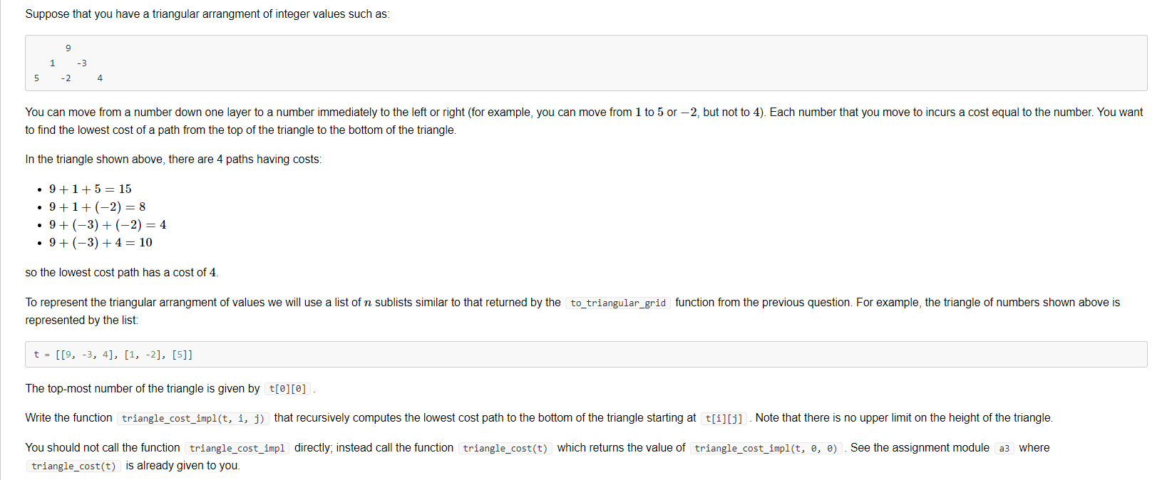  Please write in Python 3, Thanks! Suppose that you have a