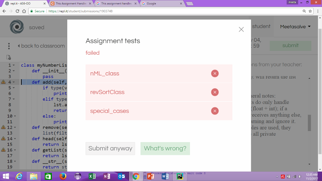  Q) This assignment handles object oriented programming: Write a main class