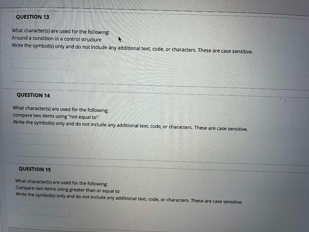 the followilig variable declarations, Be sure to pay attention to syntax, data