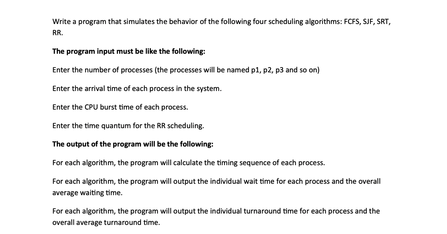  I need help programming this question in java. Write a program