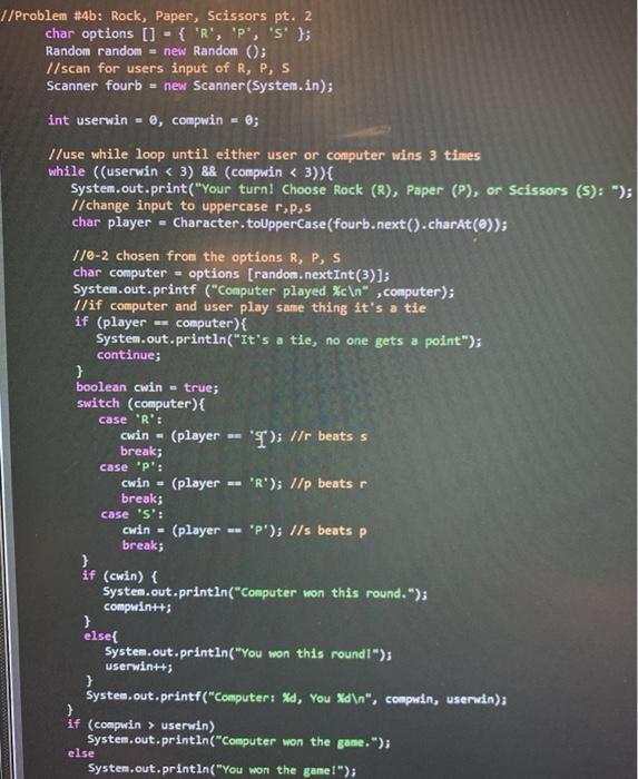 re-do the R, P, S problem from HW3 -- see Problem 4,