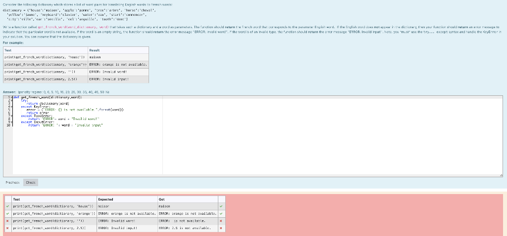 python please Consider the following dichonary which stores a list of war