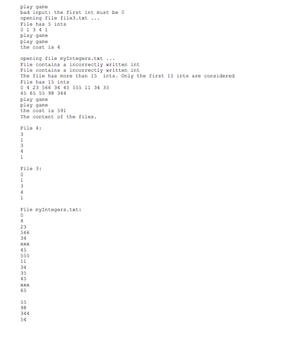 Write a computer program to play the "Jump lt" game described in