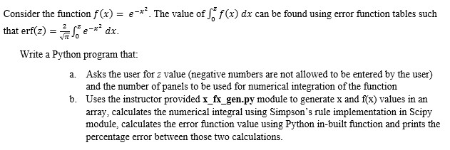  DO ONLY PART A Consider the function f(x) = e-x. The