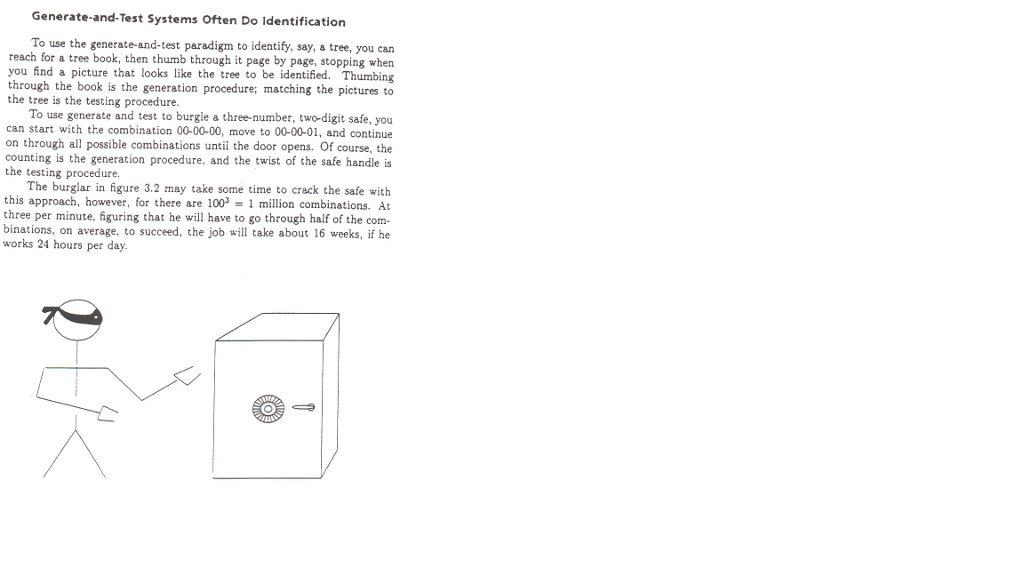 20 points) For the Generate and Test problem solving method good generators
