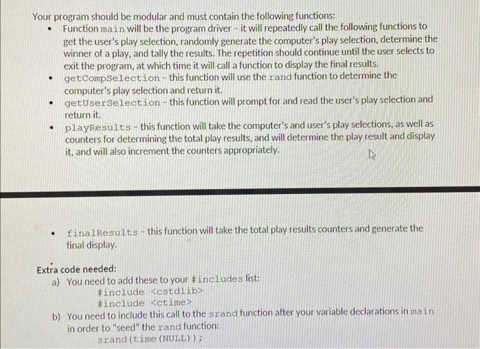 it will look like after finish 2. Write a C++ program that