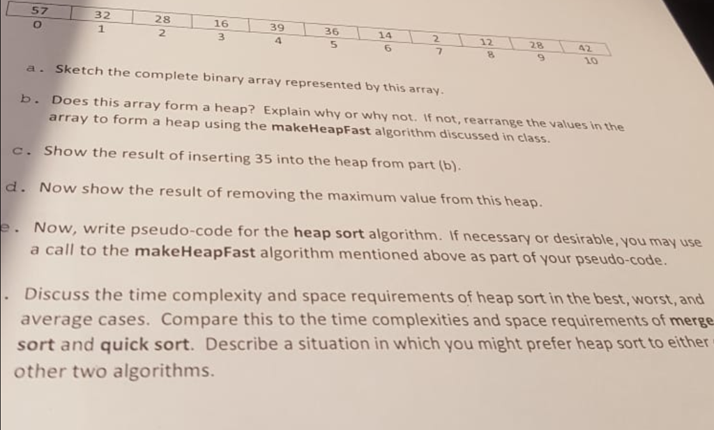 a question in algorithm 57 32 1 5 a Sketch the complete