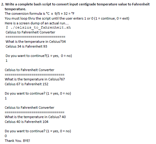 I am using Bash cygwing64 - PLEASE PLEASE DO NOT USE OTHERS