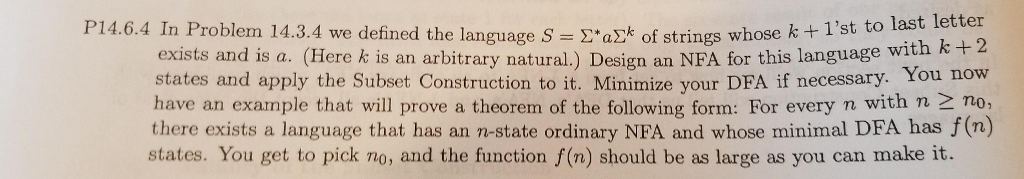 Could you help me answer P14.6.4 please? whose k+ 1'st to last