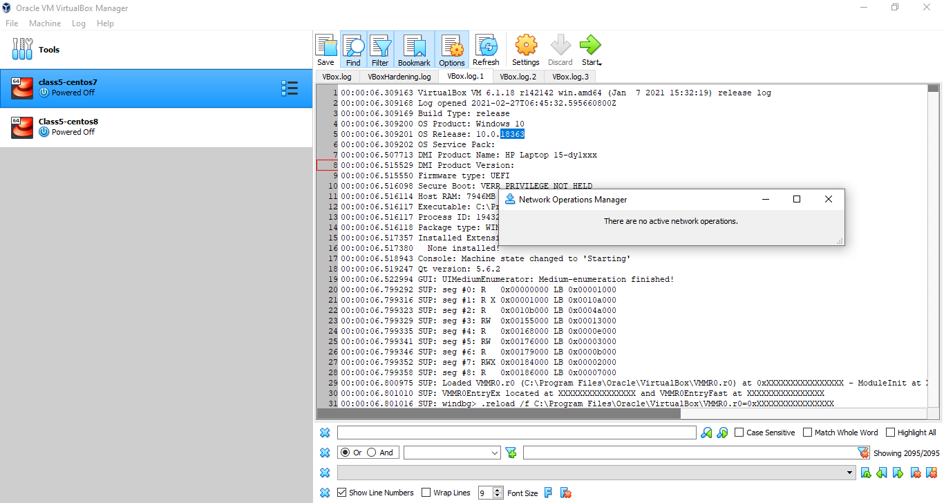 How do i fix my network on virtual machine ,the network operation