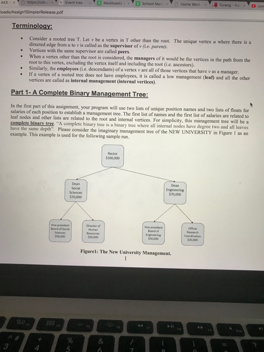  They want a program written in Haskell. The program is about