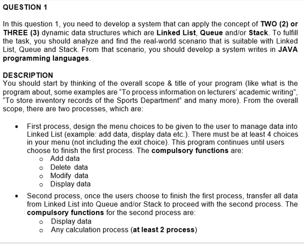  THIS IS JAVA PROGRAMMING RELATED, HELP ME PLEASE, I WILL SURELY