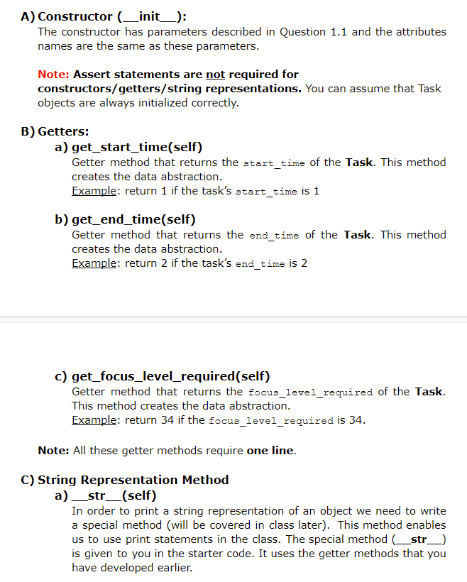 USE PYTHON3; DO NOT IMPORT ANY PACKAGES I only need all of