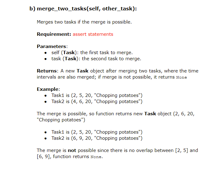 both sections. I just put parts a through c to make sure
