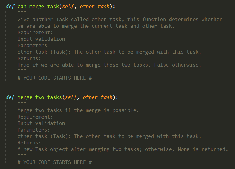 that you had all the necessary info. Make sure to pay attention