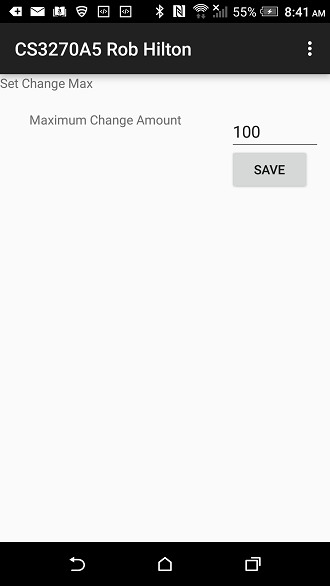 for the caption and the "Change to Make" and "Change So Far"