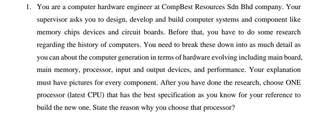 HI URGENT! CAN YOU DO THIS BREAK DOWN COMPUTER GENERATION IN