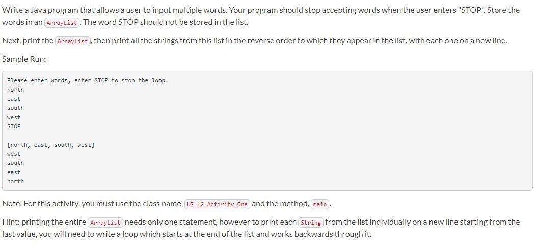  The runner code file attached to this assignment is : import