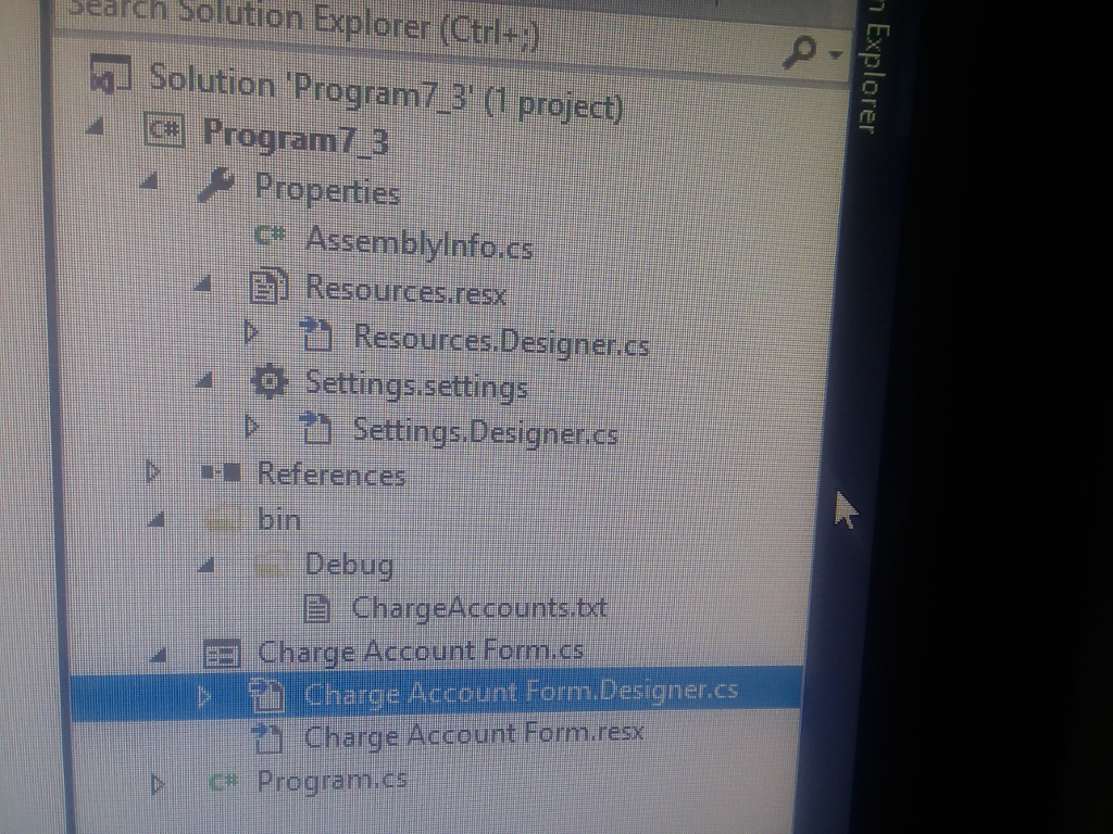 Out with Visual C. 4th Edition, chapter 7, pg 468, question #3